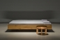 Preview: orig. POOL - simples modernes & zeitloses Bett Design mit Schwebeeffekt
